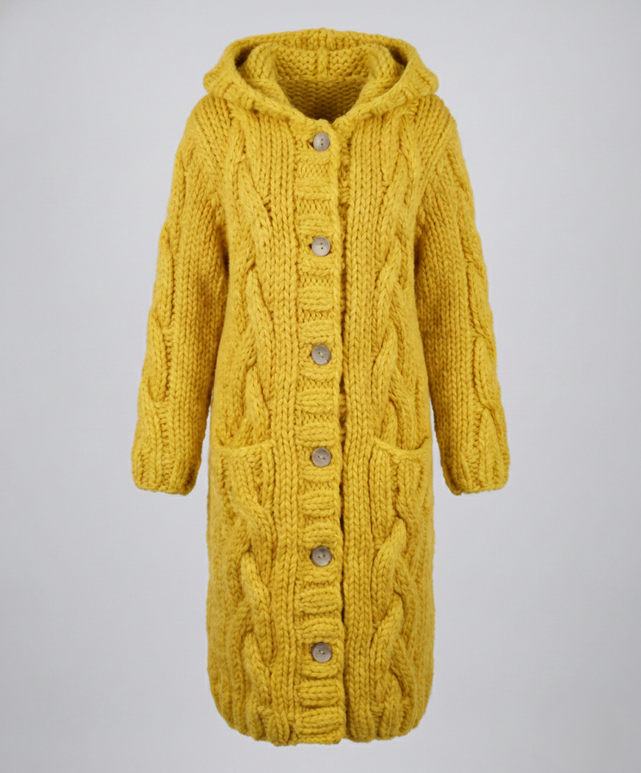 Warm Stylish Women's Vest-deqalli20240919-Calm Wears-Yellow-XS-Calm Wears