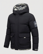 Warm Women's Winter Jacket Hood-haarlemo20251112-Calm Wears-Black-XS-Calm Wears