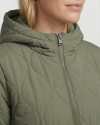Warmer Quilted Down Coat Women-lasmir20251119-Calm Wears-Green-XS-Calm Wears