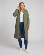 Warmer Quilted Down Coat Women-lasmir20251119-Calm Wears-Green-XS-Calm Wears