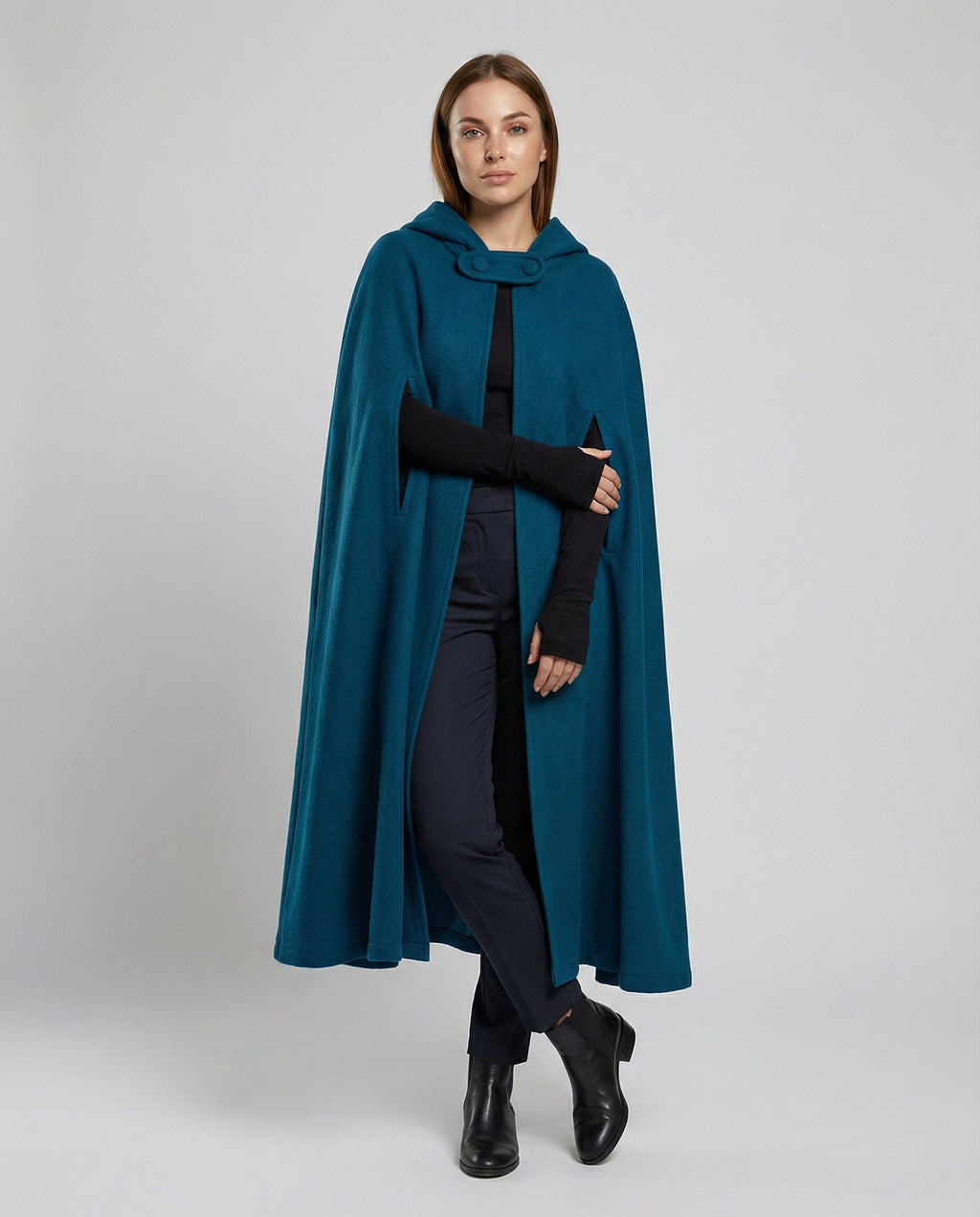 Warmer Softer Winter Cape-galeria modehaus20240608-Calm Wears-Blue-XS-Calm Wears