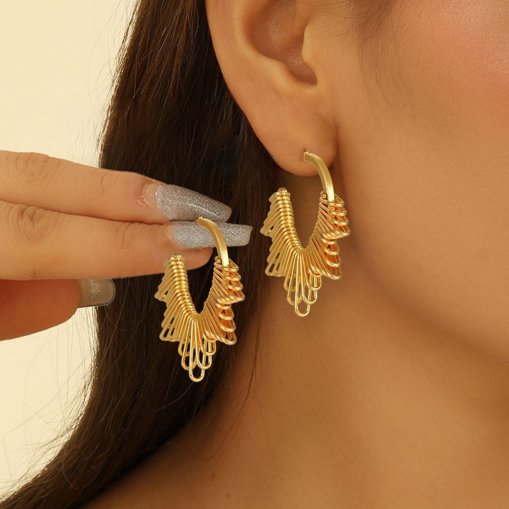 Women artistically designed hoops Calm Wears-https://detail.1688.com/offer/826436901446.html-Calm Wears-Gold-Calm Wears