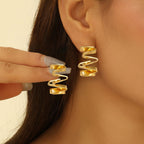 Women artistically designed hoops Calm Wears-https://detail.1688.com/offer/826436901446.html-Calm Wears-Gold-Calm Wears