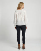 Women Boho Blouse Top with Lace Summer-https://detail.1688.com/offer/922371523627.html-Calm Wears-White-S-Calm Wears