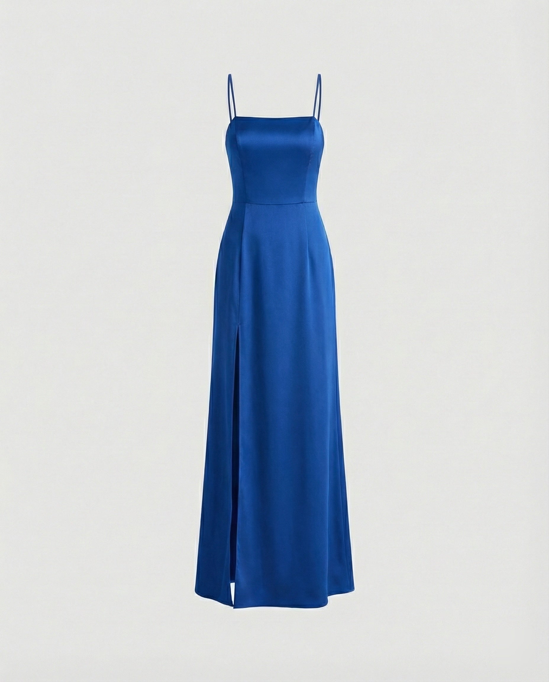 Women Elegant Evening Dress with Flowing Skirt and Deep Slit-https://detail.1688.com/offer/915487425993.html-Calm Wears-Blue-S-Calm Wears