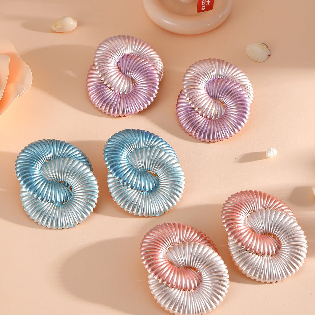 Women hair clips in modern shell design Calm Wears-https://detail.1688.com/offer/958288433411.html-Calm Wears-Style 3-Calm Wears