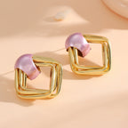 Women modern earrings with asymmetrical design Calm Wears-https://detail.1688.com/offer/968856121013.html-Calm Wears-Style 3-Calm Wears