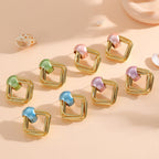 Women modern earrings with asymmetrical design Calm Wears-https://detail.1688.com/offer/968856121013.html-Calm Wears-Style 3-Calm Wears