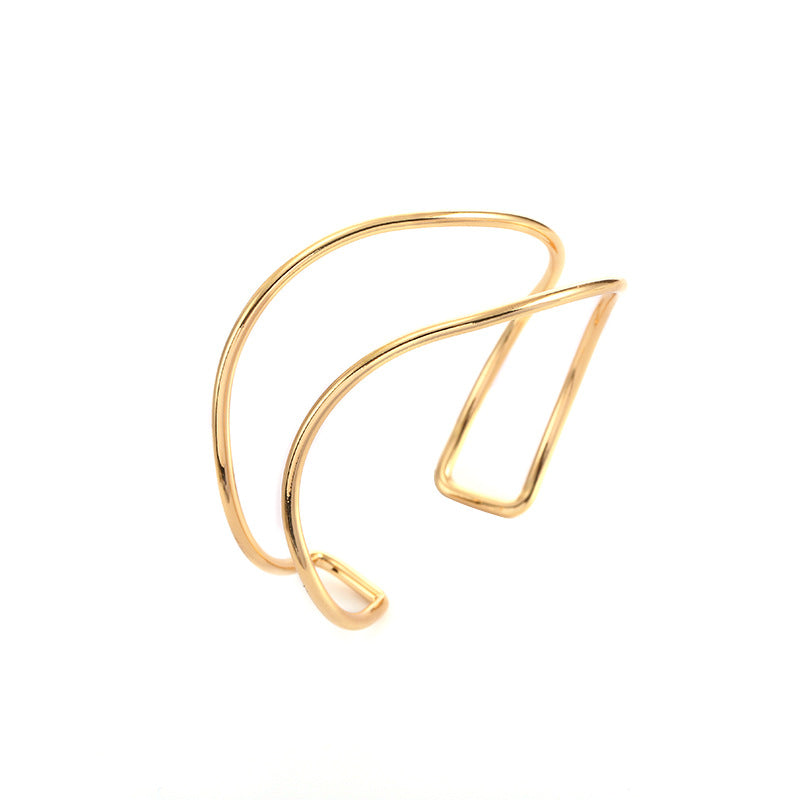 Women Open Bangle in Minimalist Design Calm Wears-https://detail.1688.com/offer/718480578025.html-Calm Wears-N/A-Calm Wears