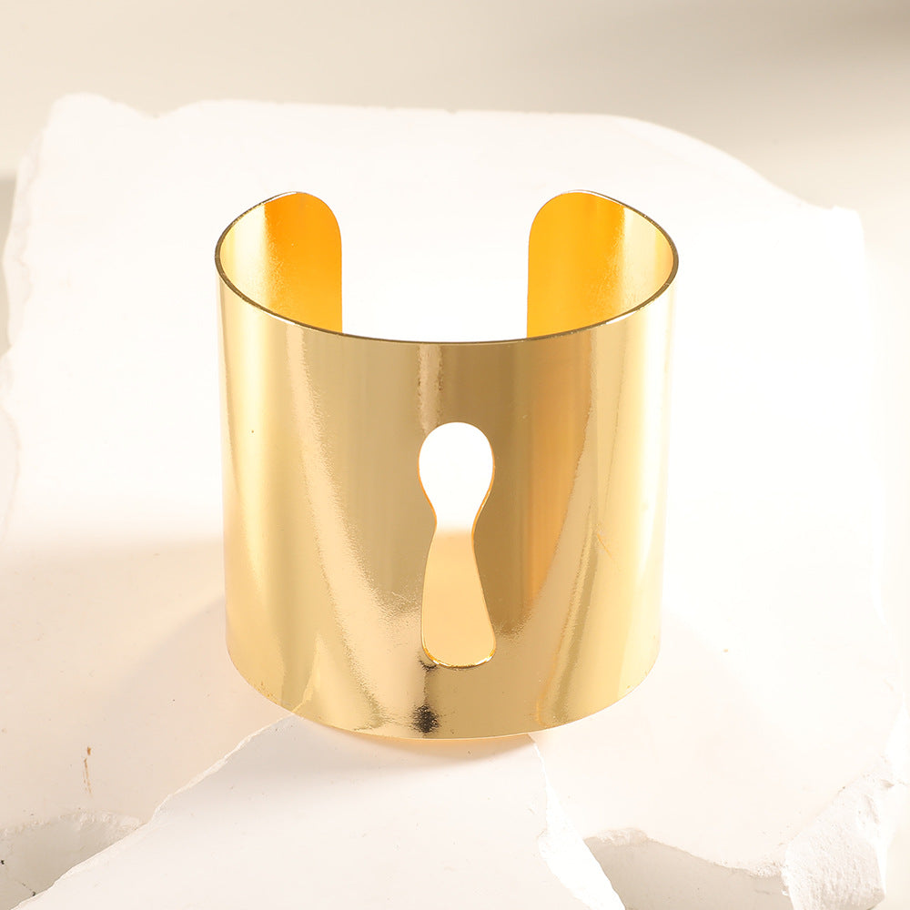 Women Open Bangle with Artistic Relief Design Calm Wears-https://detail.1688.com/offer/1045189236249.html-Calm Wears-Style 12-Calm Wears