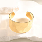 Women Open Bangle with Artistic Relief Design Calm Wears-https://detail.1688.com/offer/1045189236249.html-Calm Wears-Unknown-Calm Wears