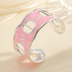 Women Open Bangle with Modern, Transparent Design Calm Wears-https://detail.1688.com/offer/962196139240.html-Calm Wears-Style 5-Calm Wears