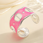 Women Open Bangle with Modern, Transparent Design Calm Wears-https://detail.1688.com/offer/962196139240.html-Calm Wears-Style 5-Calm Wears