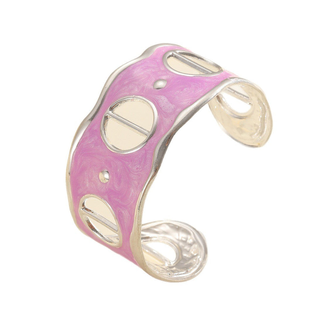 Women Open Bangle with Modern, Transparent Design Calm Wears-https://detail.1688.com/offer/962196139240.html-Calm Wears-Style 5-Calm Wears