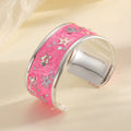Women Open Bangle with Sparkling Star Motif Calm Wears-https://detail.1688.com/offer/962196139493.html-Calm Wears-Style 5-Calm Wears