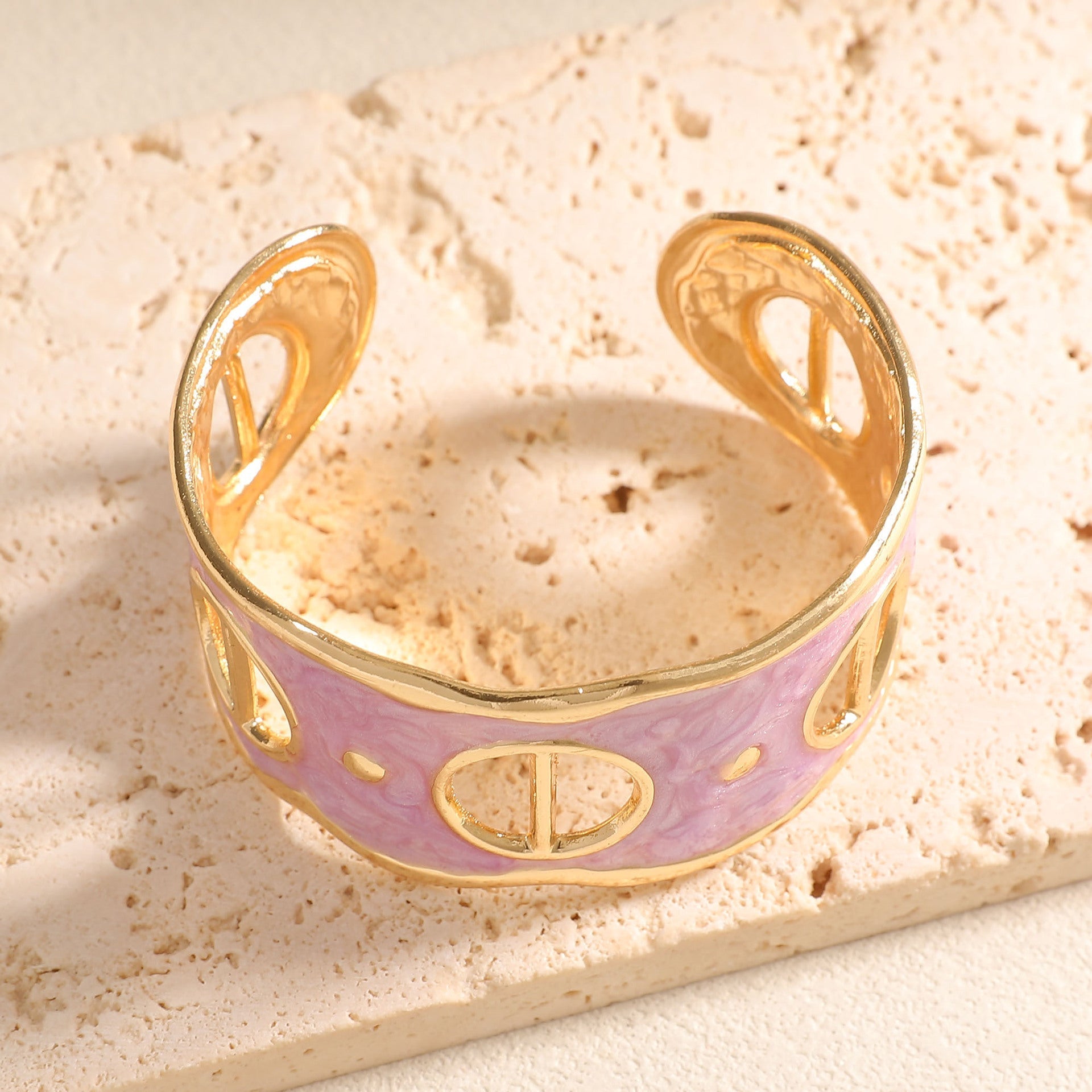 Women Open Cuff Bracelet with Artistic Snake Design Calm Wears-https://detail.1688.com/offer/1049038686871.html-Calm Wears-Unknown-Calm Wears