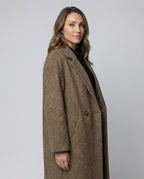 Women Oversized Wool Coat-https://detail.1688.com/offer/895737729428.html-Calm Wears-Brown-S-Calm Wears