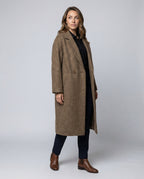 Women Oversized Wool Coat-https://detail.1688.com/offer/895737729428.html-Calm Wears-Brown-S-Calm Wears