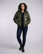 Women Puffy Jacket Hood-the goods hub20251115-Calm Wears-Green-S-Calm Wears