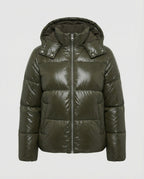 Women Puffy Jacket Hood-the goods hub20251115-Calm Wears-Green-S-Calm Wears