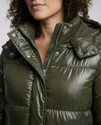 Women Puffy Jacket Hood-the goods hub20251115-Calm Wears-Green-S-Calm Wears