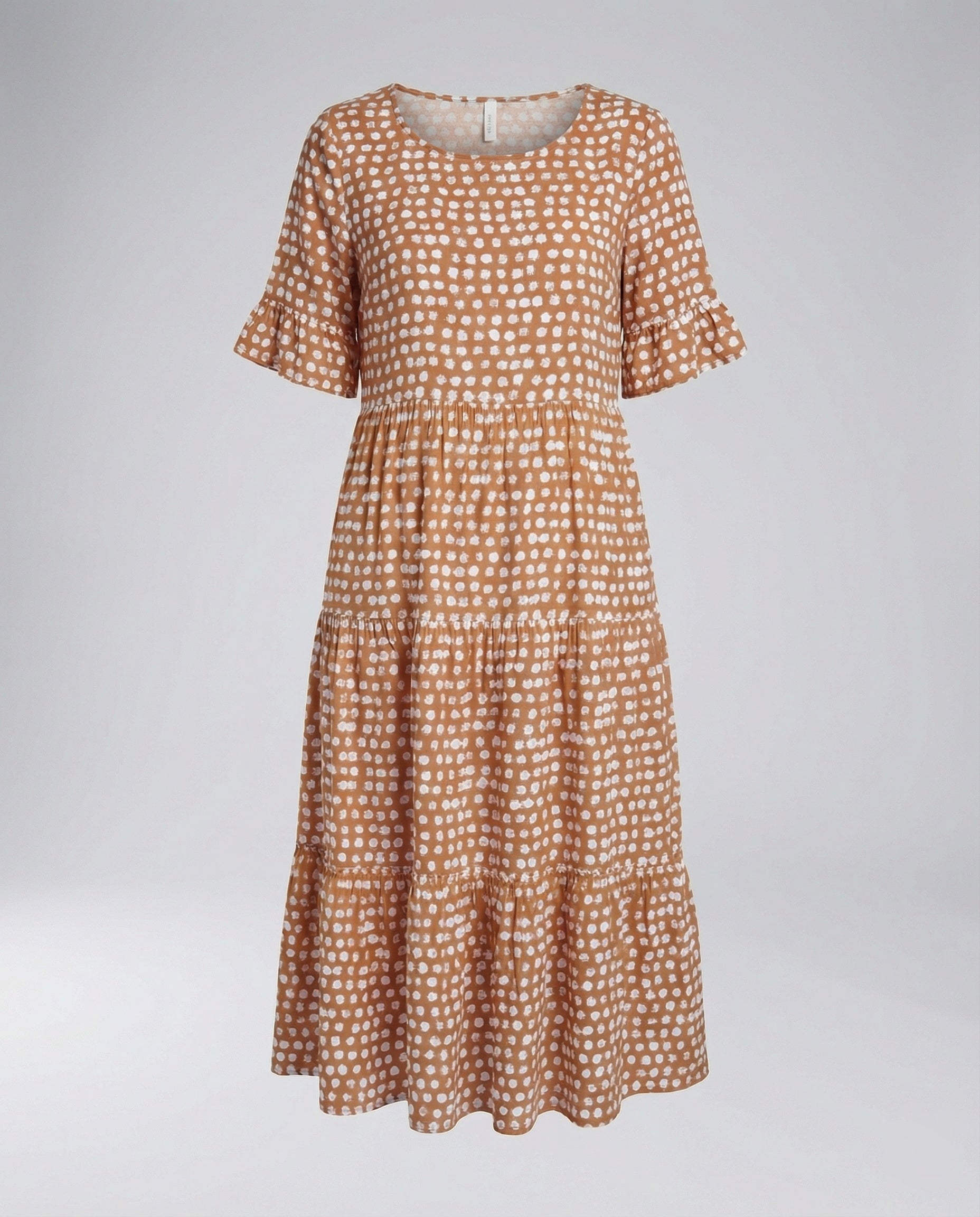 Women Summer Dress-https://detail.1688.com/offer/890667909907.html-Calm Wears-Braun-S-Calm Wears