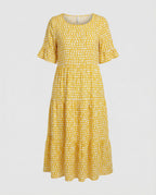 Women Summer Dress-https://detail.1688.com/offer/890667909907.html-Calm Wears-Yellow-S-Calm Wears