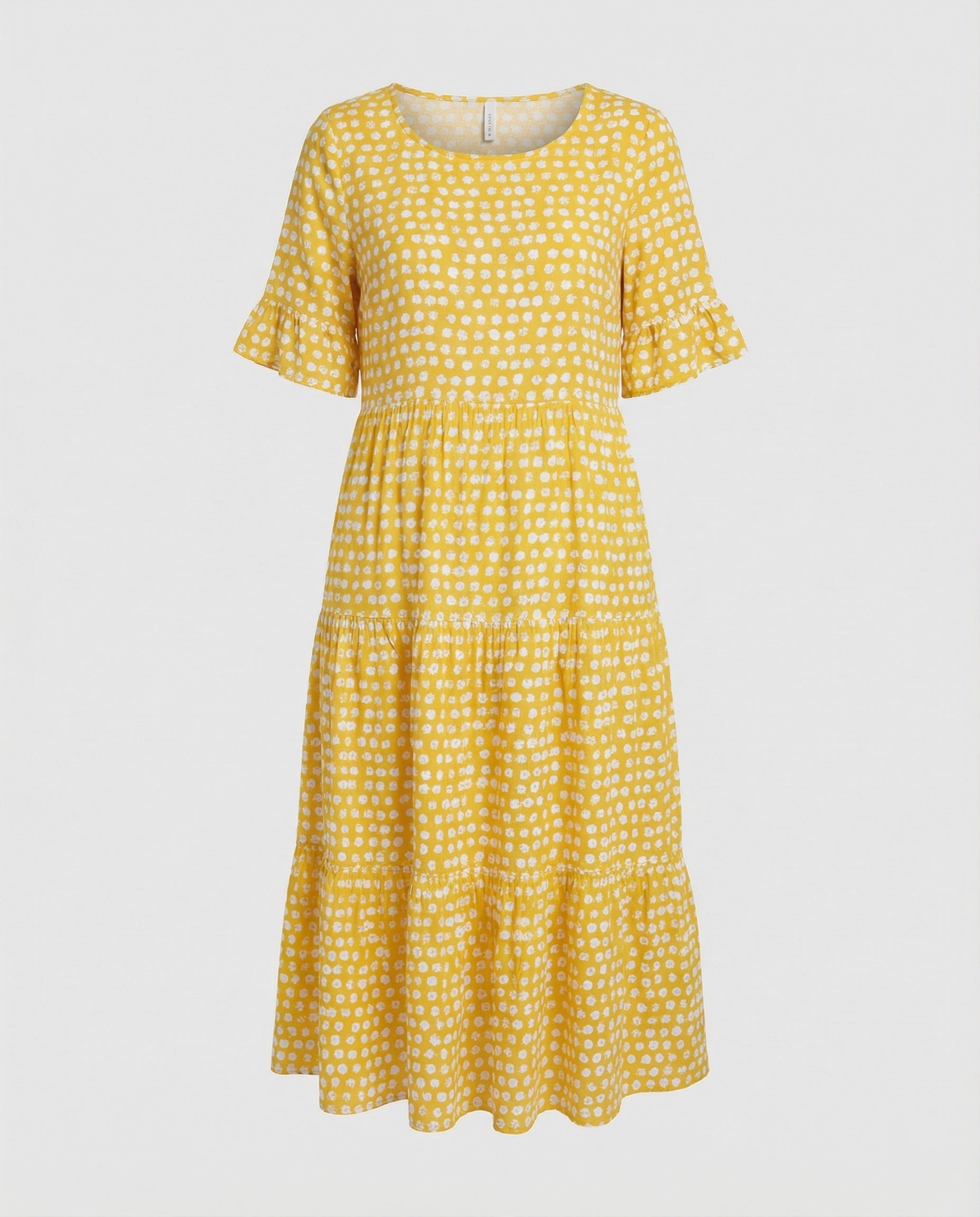 Women Summer Dress-https://detail.1688.com/offer/890667909907.html-Calm Wears-Yellow-S-Calm Wears