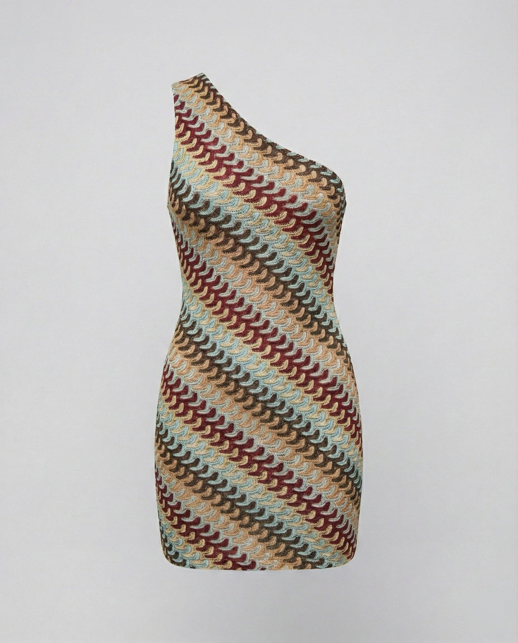 Women's asymmetrical mini dress with modern wave pattern-https://detail.1688.com/offer/952500585081.html-Calm Wears-Wine red-S-Calm Wears