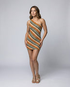 Women's asymmetrical mini dress with modern wave pattern-https://detail.1688.com/offer/952500585081.html-Calm Wears-Wine red-S-Calm Wears