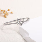 Women's bangle with elegant infinity pattern and sparkling zirconia Calm Wears-https://detail.1688.com/offer/1048981757607.html-Calm Wears-Gold-Calm Wears