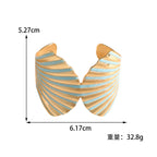 Women's bangle with elegant shell design Calm Wears-https://detail.1688.com/offer/1048972790285.html-Calm Wears-Style 5-Calm Wears