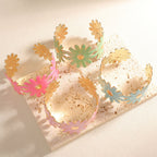 Women's bangle with floral flower pattern Calm Wears-https://detail.1688.com/offer/1050891280883.html-Calm Wears-Style 3-Calm Wears