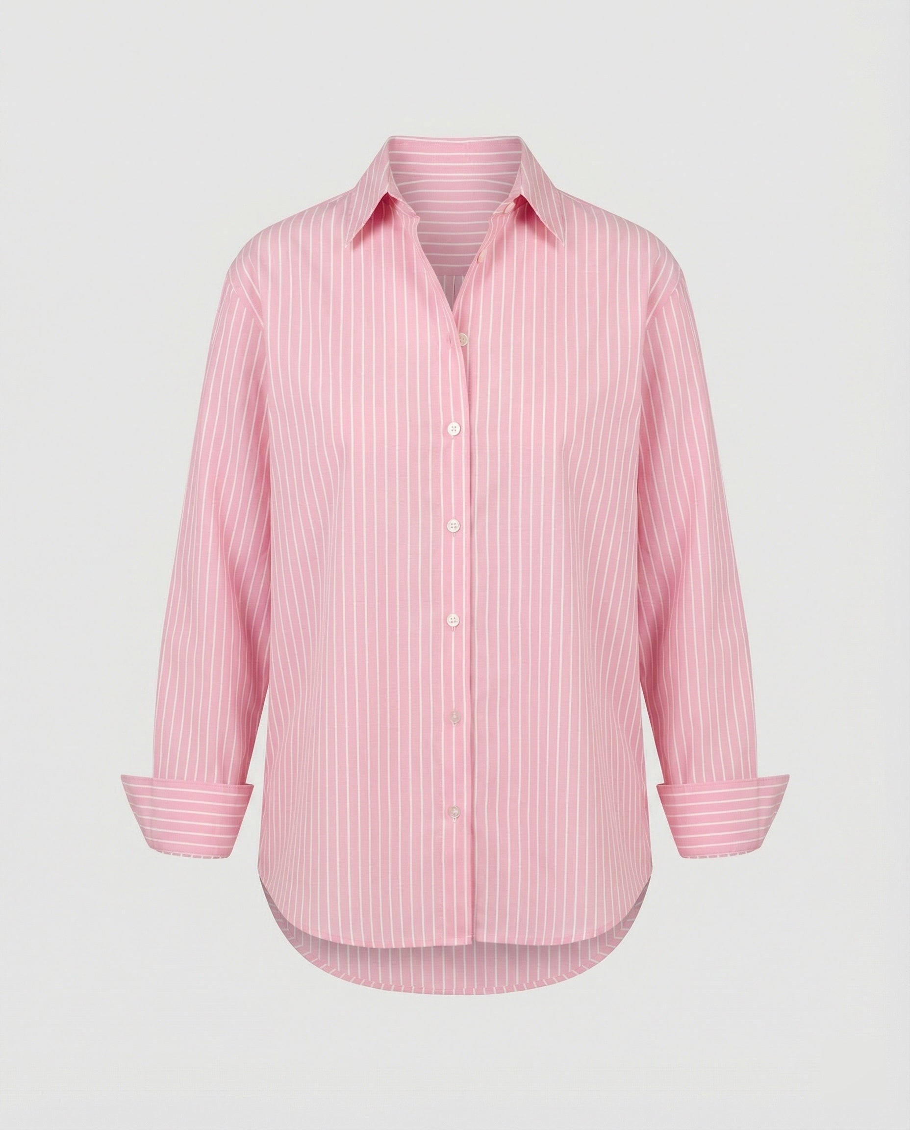 Women's Blouse Top Women's Striped Wide-https://detail.1688.com/offer/852699085211.html-Calm Wears-Rosa-S-Calm Wears