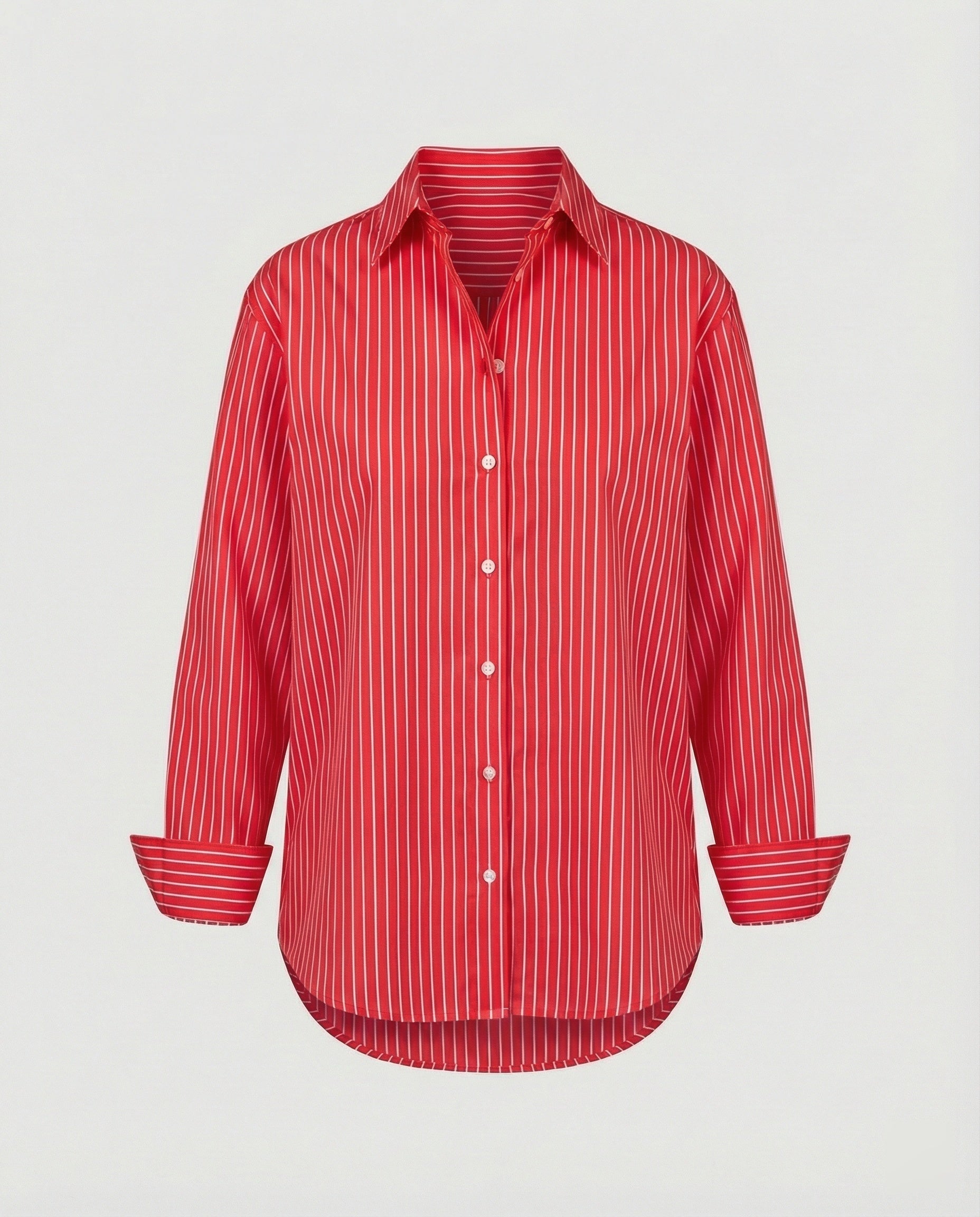 Women's Blouse Top Women's Striped Wide-https://detail.1688.com/offer/852699085211.html-Calm Wears-Rot-S-Calm Wears