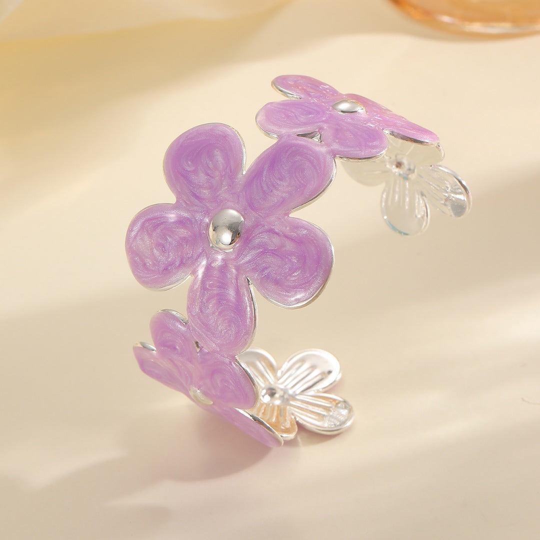 Women's bracelet made of high-quality metal with floral design Calm Wears-https://detail.1688.com/offer/963935208699.html-Calm Wears-Style 3-Calm Wears