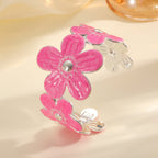 Women's bracelet made of high-quality metal with floral design Calm Wears-https://detail.1688.com/offer/963935208699.html-Calm Wears-Style 5-Calm Wears