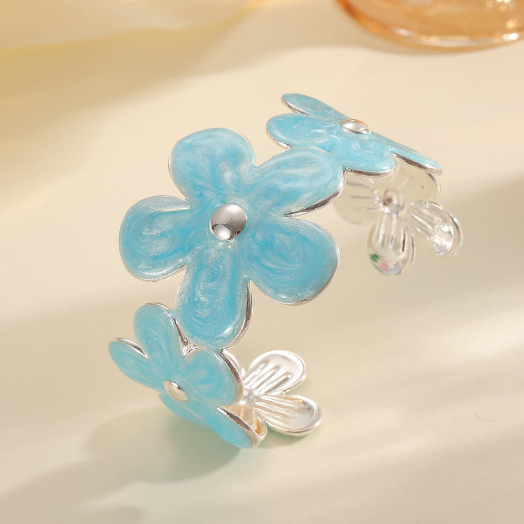 Women's bracelet made of high-quality metal with floral design Calm Wears-https://detail.1688.com/offer/963935208699.html-Calm Wears-Style 5-Calm Wears