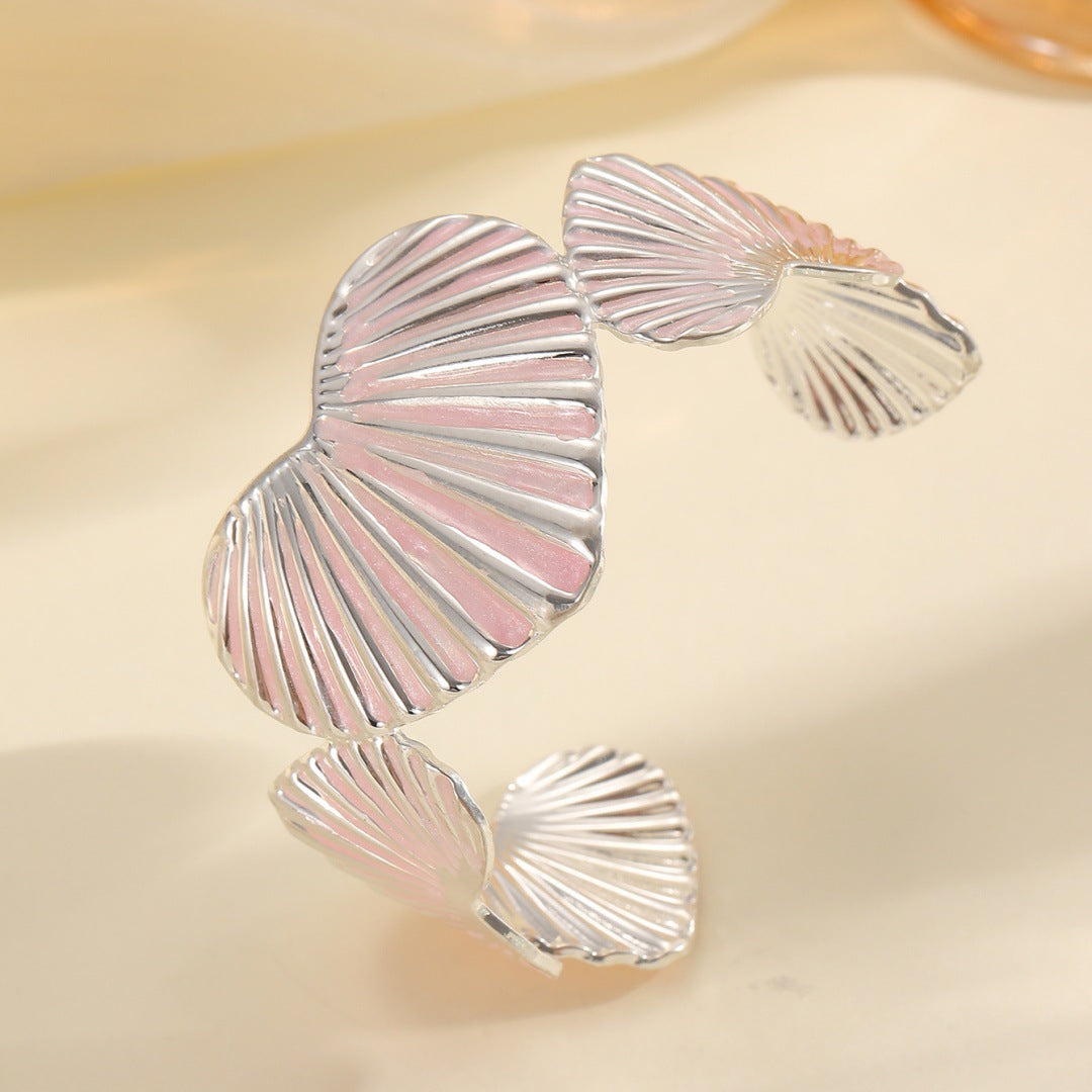 Women's bracelet with artistic shell motif Calm Wears-https://detail.1688.com/offer/964917983401.html-Calm Wears-Style 3-Calm Wears