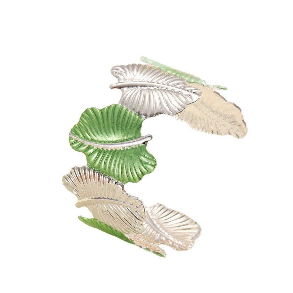Women’s bracelet with elaborate leaf design Calm Wears-https://detail.1688.com/offer/964922007345.html-Calm Wears-Style 3-Calm Wears