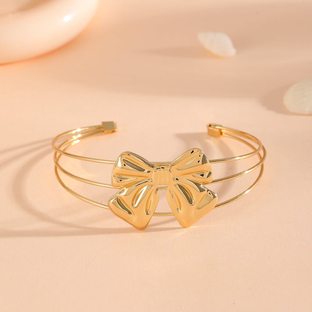 Women's bracelet with intricate bow design Calm Wears-https://detail.1688.com/offer/939075742067.html-Calm Wears-Calm Wears