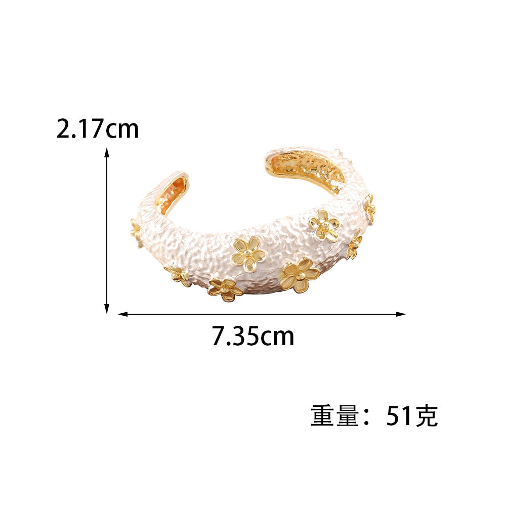 Women's bracelet with intricate flower design Calm Wears-https://detail.1688.com/offer/1041512449868.html-Calm Wears-Style 7-Calm Wears