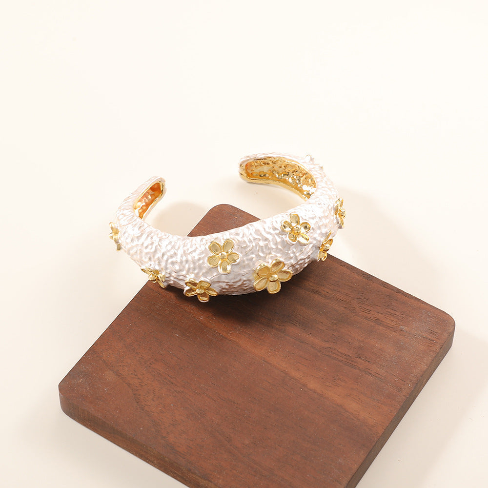Women's bracelet with intricate flower design Calm Wears-https://detail.1688.com/offer/1041512449868.html-Calm Wears-Style 7-Calm Wears