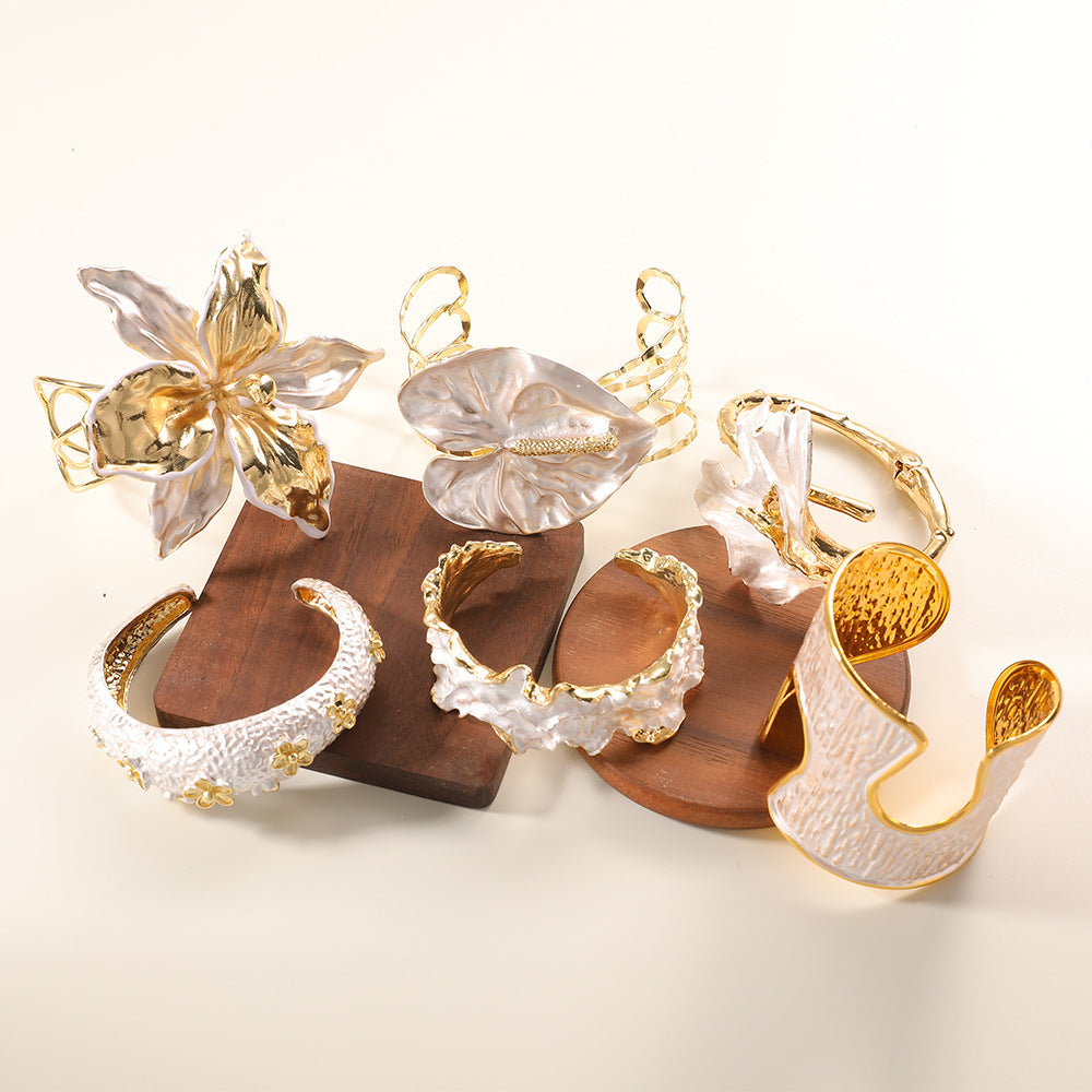 Women's bracelet with intricate flower design Calm Wears-https://detail.1688.com/offer/1041512449868.html-Calm Wears-Style 7-Calm Wears