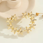 Women's bracelet with structured, golden beads Calm Wears-https://detail.1688.com/offer/827115660169.html-Calm Wears-Gold-Calm Wears