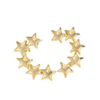 Women's bracelet with structured, golden beads Calm Wears-https://detail.1688.com/offer/827115660169.html-Calm Wears-Gold-Calm Wears