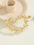 Women's bracelet with structured, golden beads Calm Wears-https://detail.1688.com/offer/827115660169.html-Calm Wears-Gold-Calm Wears