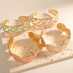 Women's cuff with elegant spiral design Calm Wears-https://detail.1688.com/offer/1049937061386.html-Calm Wears-Style 3-Calm Wears