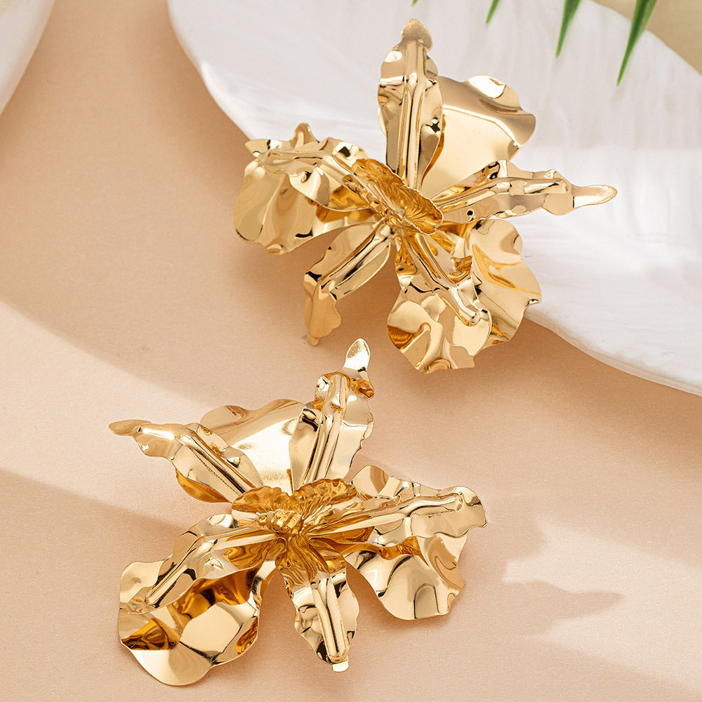 Women's Decorative Wall Art in Flower Shape Calm Wears-https://detail.1688.com/offer/928559809715.html-Calm Wears-Gold yellow-Calm Wears