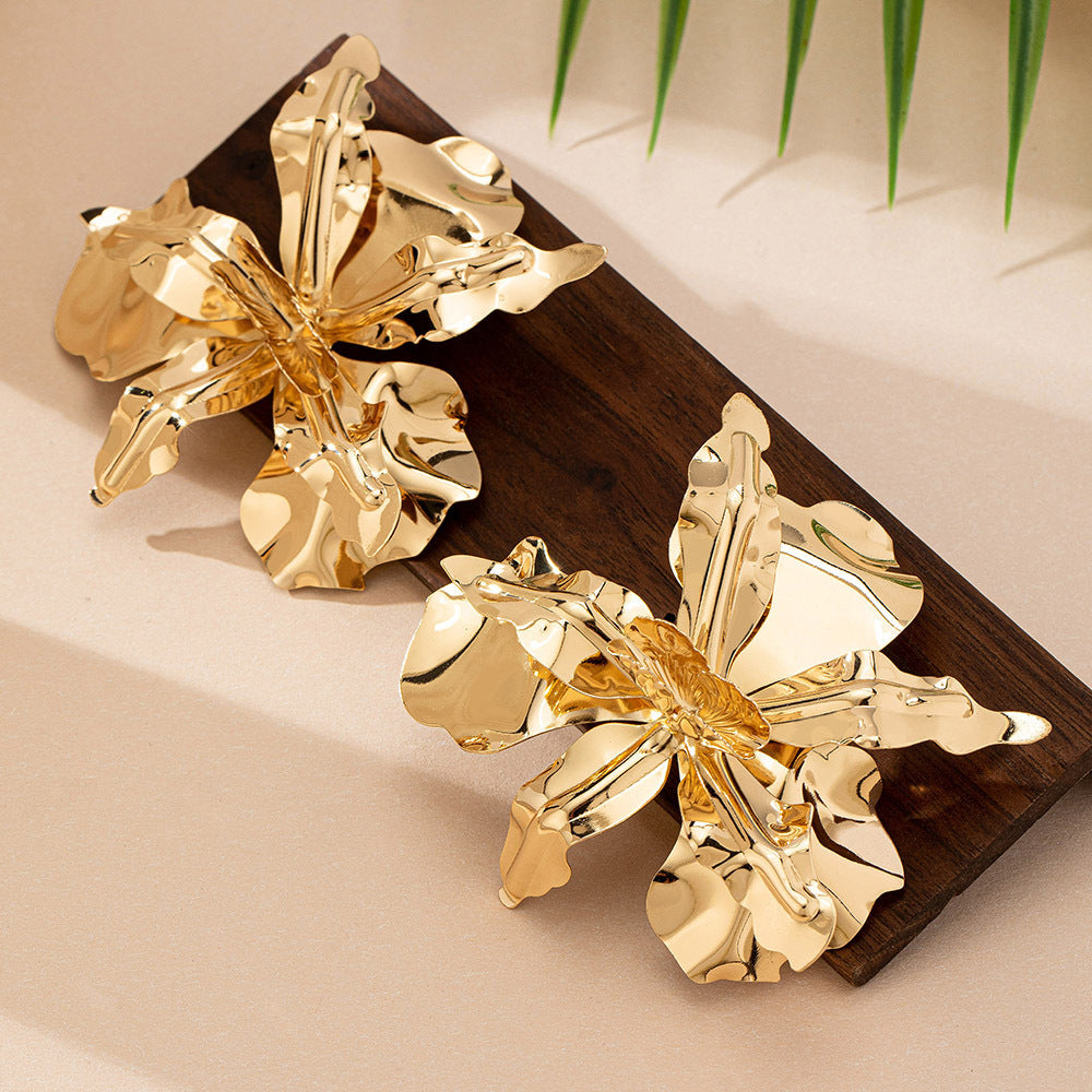 Women's Decorative Wall Art in Flower Shape Calm Wears-https://detail.1688.com/offer/928559809715.html-Calm Wears-Gold yellow-Calm Wears